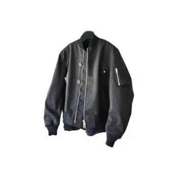 Sacai Layered Band collar Bomber Jacket
