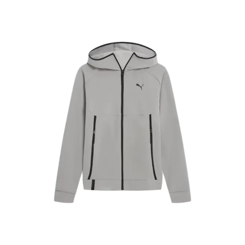 PUMA PUMATECH Men's Track Jacket Jackets Coats Men's Gray-0