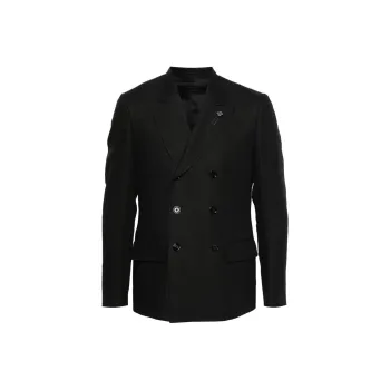 LARDINI Double breasted Linen Blazer