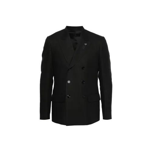 LARDINI Double breasted Linen Blazer