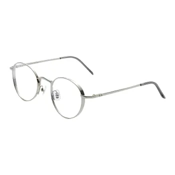 GENTLE MONSTER Stainless Steel Round Eyeglass Frames Unisex Silver