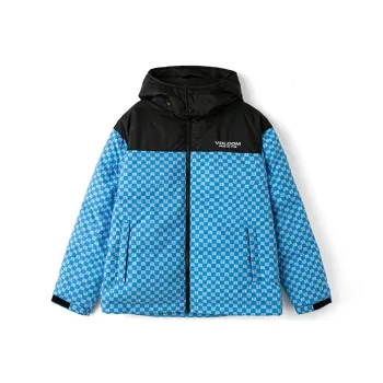 VOLCOM Down Jacket Unisex Medium Blue