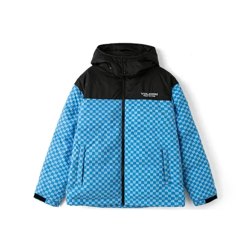 VOLCOM Down Jacket Unisex Medium Blue