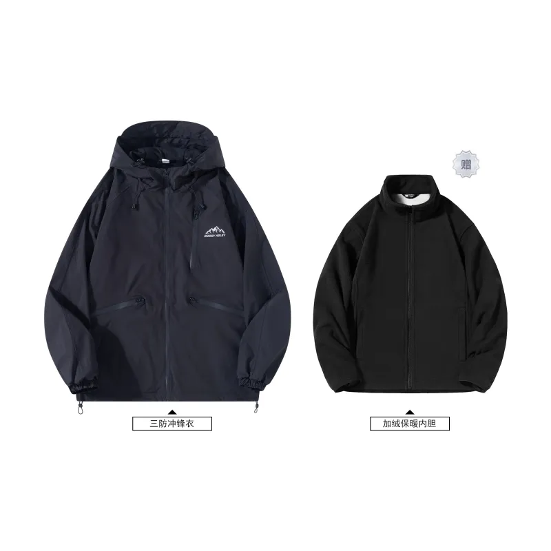 BOBBY ABLEY Windbreaker Jacket Unisex-8