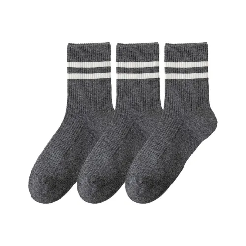 KANTANZHE Mid Calf Socks Unisex Combo Set
