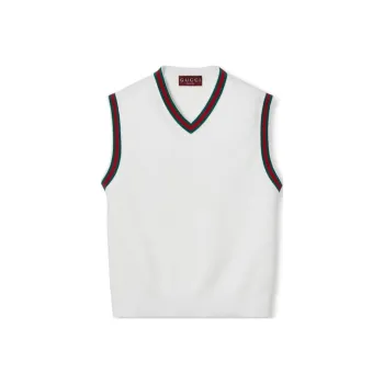 GUCCI Vests Men White