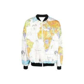 SAINT Mxxxxxx X Dr. Woo World Map Jacket