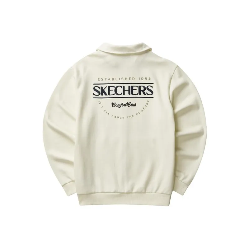 Skechers Colorful Jackets Men Cream Beige White/00NA-0