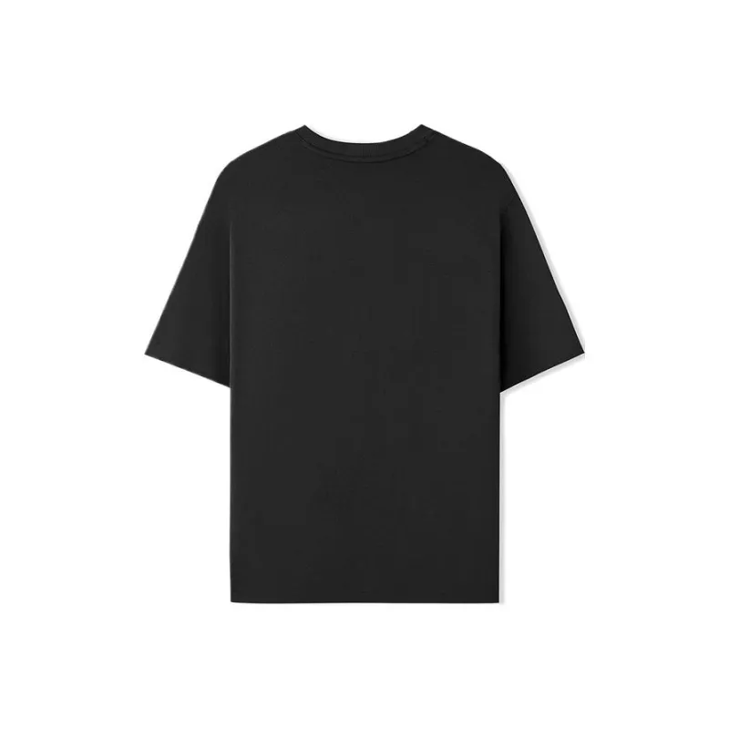 Skechers Drop Shoulder Sleeve T Shirt Women's Carbon Black 0018-1