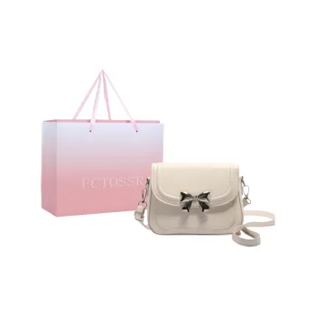 FCTOSSR PU Shoulder Bag, Crossbody Bag Regular Women's White/Silver/Black/Pink