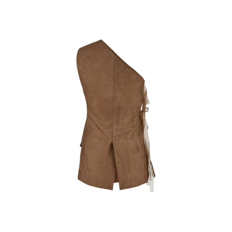 UMA WANG Tank Top Women's Brown-1