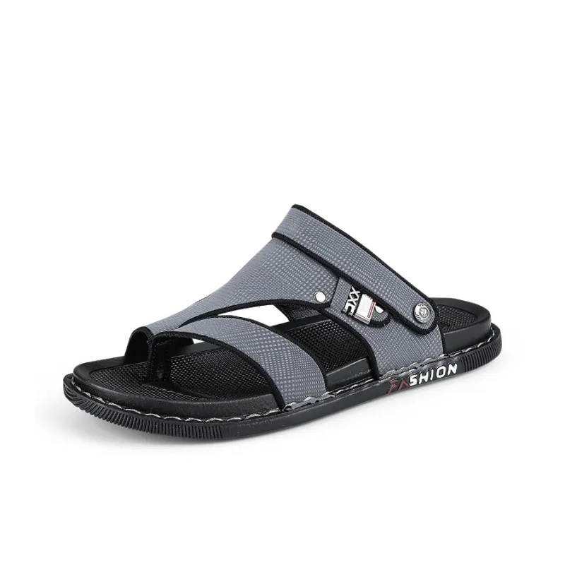 Shiozawa Rubber Sole Stitching Abrasion Resistant Slip Resistant Flip Flops Men's-6