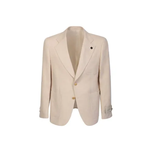 LARDINI Single breasted Cotton blend Blazer