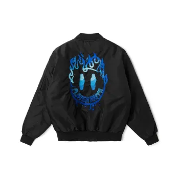 Kappa Solid Color Baseball Collar Puffer Jacket Unisex