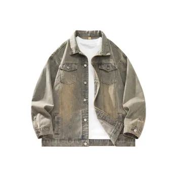 LA'T.WEEKEND Fall Denim Jackets Unisex