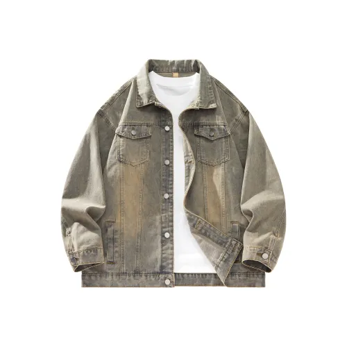 LA'T.WEEKEND Fall Denim Jackets Unisex