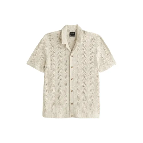 Abercrombie＆Fitch Polo Shirt Men's Warm Beige