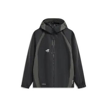 LiNing Badfive Windproof Windbreaker Jacket Men's Black