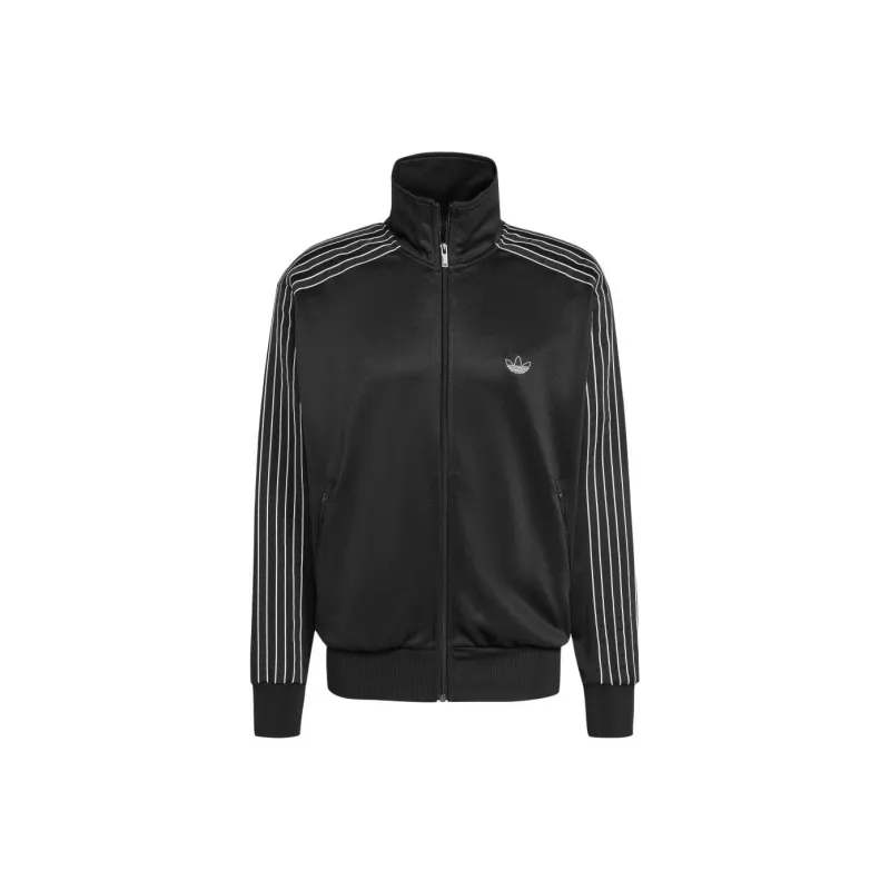 Adidas Originals Firebird FW24 Trefoil Track Top Jacket Men's Black-0