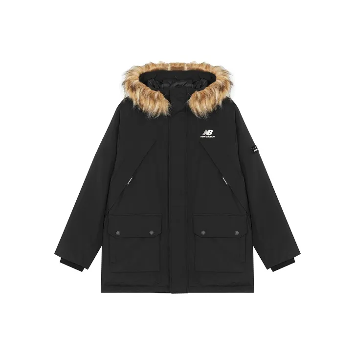 New Balance Down Jacket Winter Men's Black-0