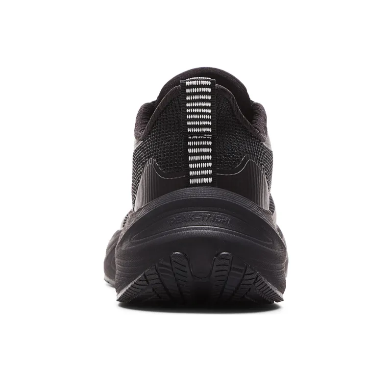 PEAK Aero Wind 2.0 Low Top Casual Running Shoes Women's All Black-4