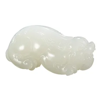 Treasure Pendants White Jade Unisex