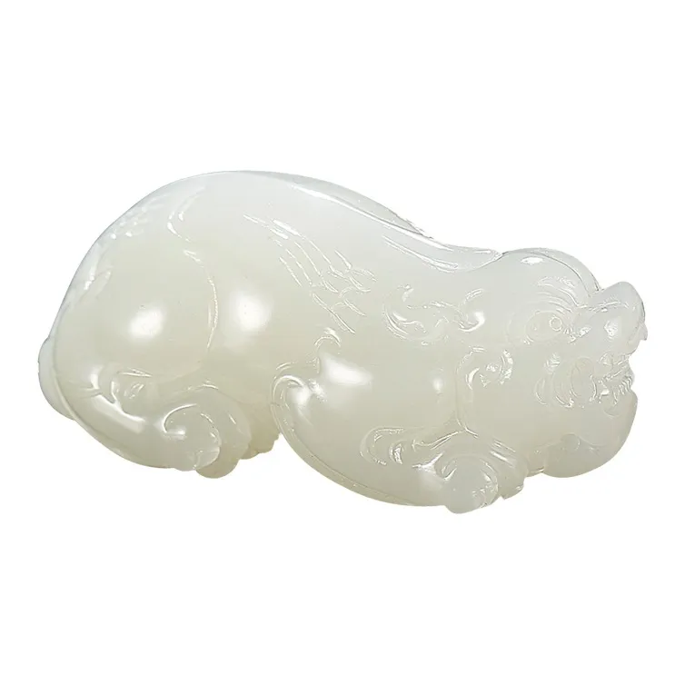 Treasure Pendants White Jade Unisex-0