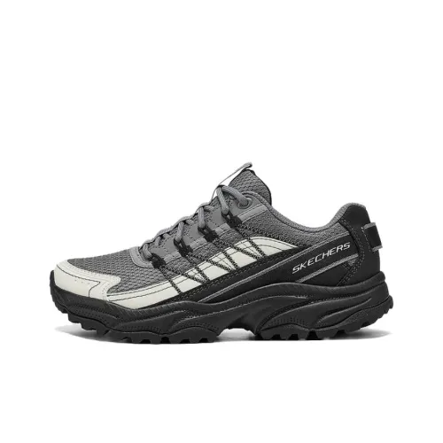 Skechers OUTDOOR WOMENS Slip Resistant Rebound Low Top Hiking Shoes Women's Gray