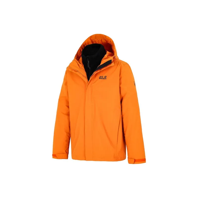 Jack Wolfskin Outdoor Hiking Windproof Thermal Windbreaker Jacket Men's-8