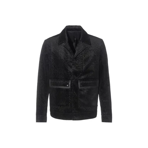 ANDREW MACKENZIE SS24 Trench Coat Mens Green