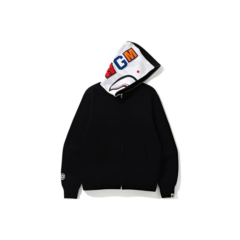 Bape City Camo Side Shark Full Zip Hoodie-0