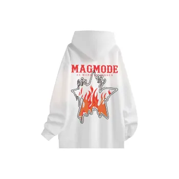 Magmode Sweatshirt Unisex White Heather Gray