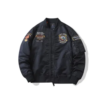 ROBINHOOD Flight Jacket Unisex Black