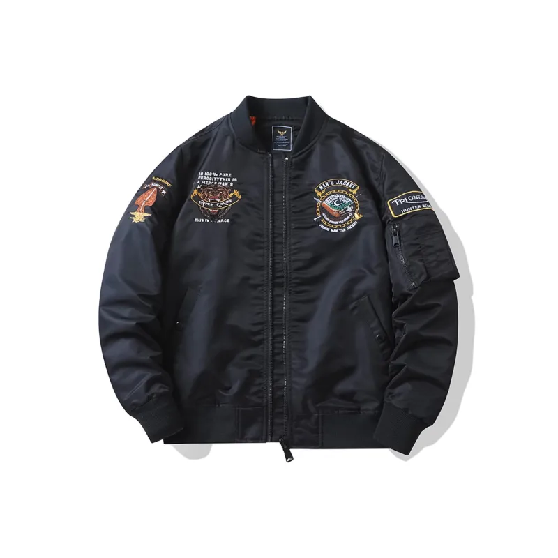 ROBINHOOD Flight Jacket Unisex Black-0