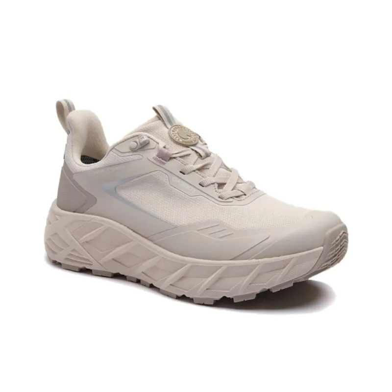 TOREAD Anti Slip Wear Resistant Low Top Trekking Shoes Women's Beige-1
