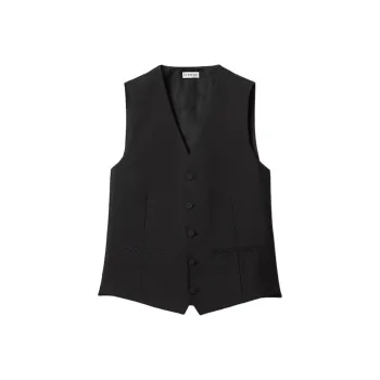 Burberry Wool-silk Blend Waistcoat