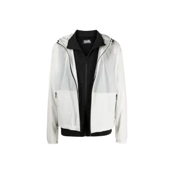 KARL LAGERFELD / Karl Lagerfeld Jeans Jackets Men Black/White