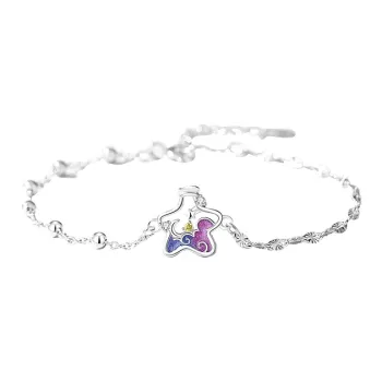 KADER 925 Sterling Silver Bracelets Women's Silver