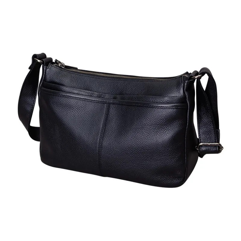 VANDEE Cow Leather Shoulder Bag Regular Women's Black-0