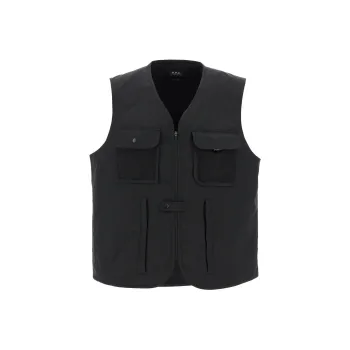 A.P.C Alban Pocket Detailed Vest