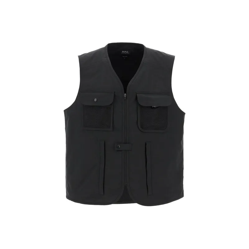 A.P.C Alban Pocket Detailed Vest-0