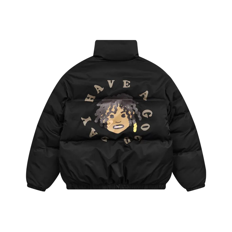 HARSH AND CRUEL Puffer Jacket Unisex-0