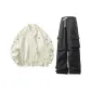 Clothing Sets (Beige Top+Black Pants)