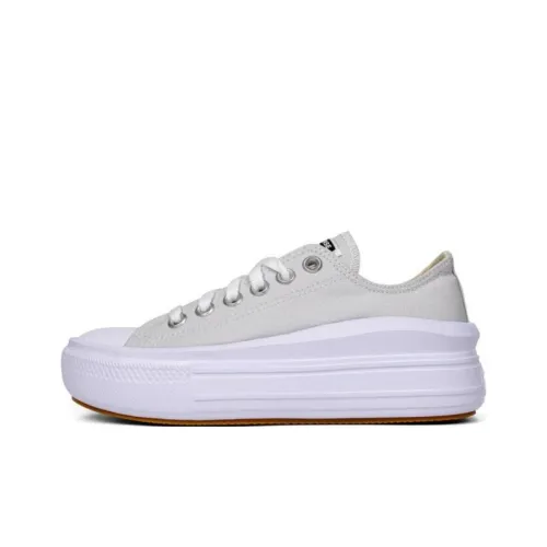 Converse Chuck Taylor SEASONAL Wear resistant And Lightweight Low Top Canvas Shoes Women's White