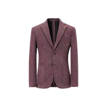 LARDINI Business Suit Men's Burgundy