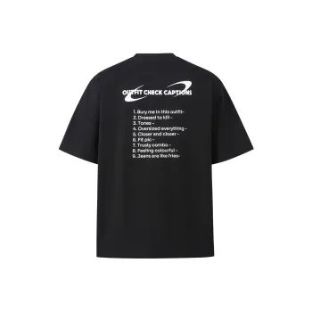 OX FREAK T Shirts Unisex Black