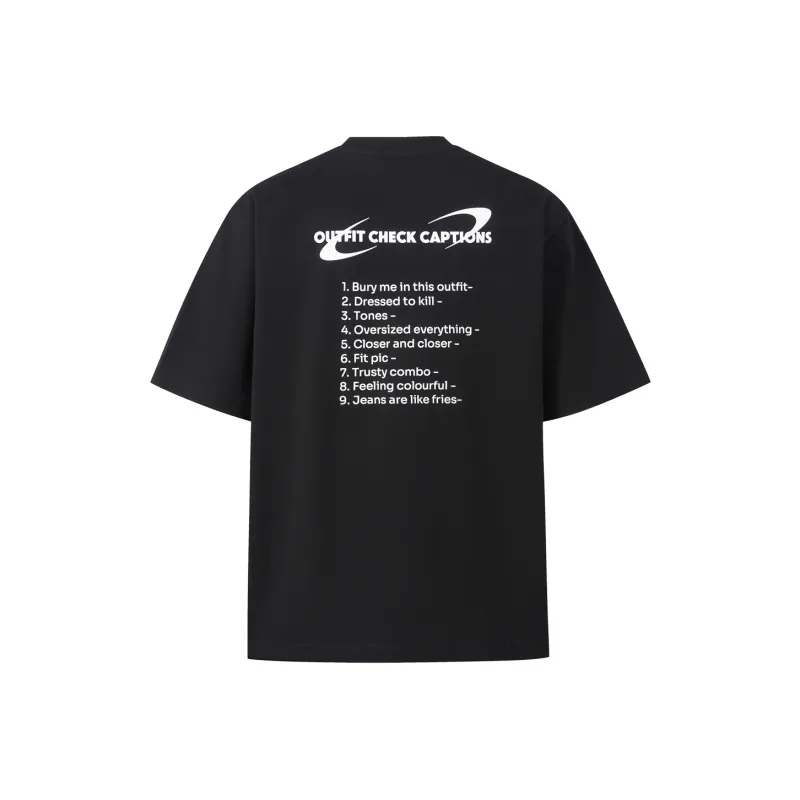 OX FREAK T Shirts Unisex Black-0