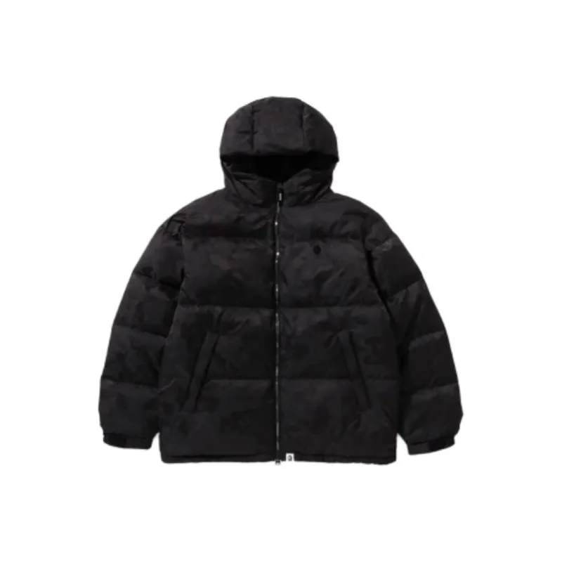 Bape Solid Camo Jacquard Down Jacket-2
