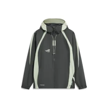 LINING Windbreaker Jackets Men Obsidian Gray