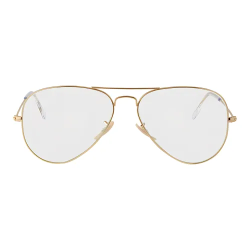 RayBan Metal Aviator Sunglasses Unisex Gold